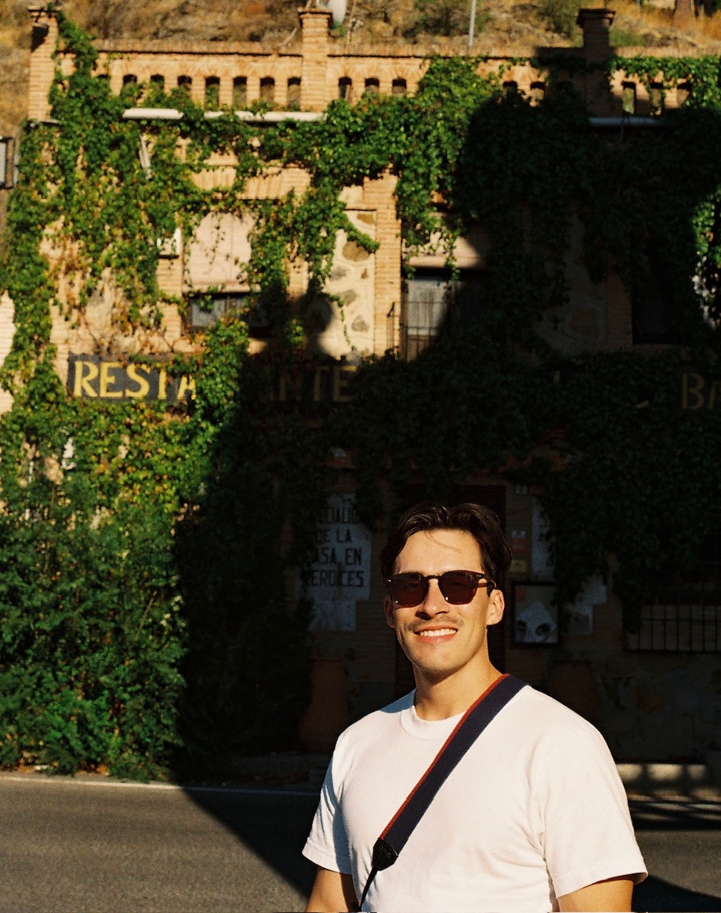 Michael Obeid smiling outdoors